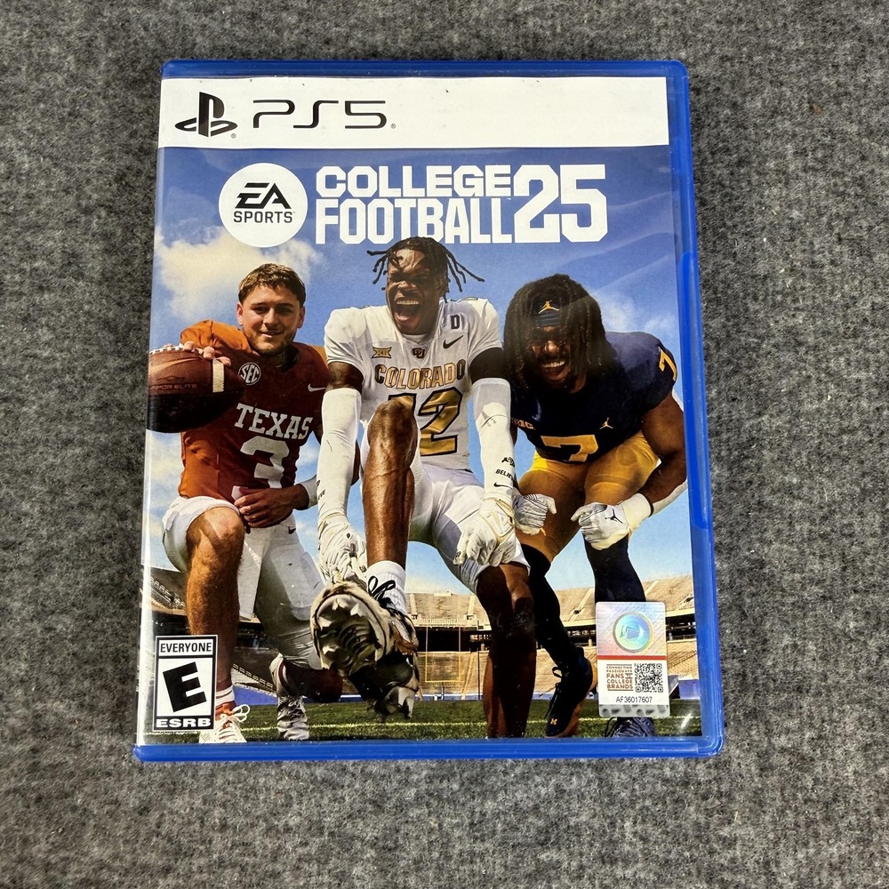 College Football 25 PS5 Game Electronic Arts E NTSC-U/C 2024 CIB Disc Sports